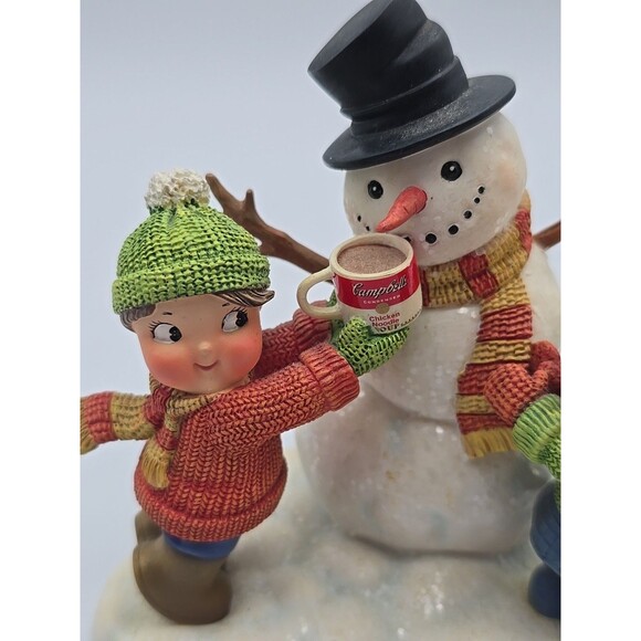 Campbell Kids Winter Time Fun Collection Soup Warms The Soul #1003A - Picture 10 of 11